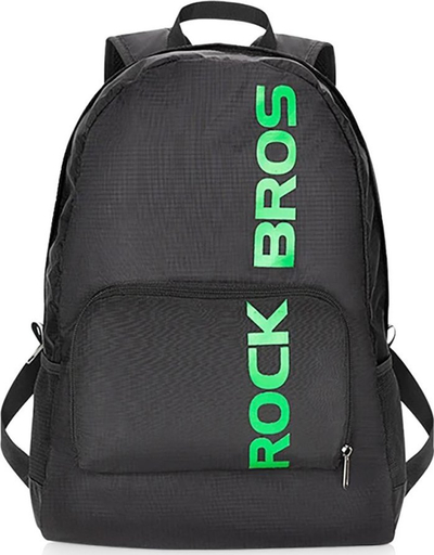 Ранец Rockbros H10-BK, спортски преклоплив 18L, најлон отпорен на вода, црн