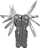 Mjet multifunksional Gerber Truss 31-003304, 17 funksione, çelik inoks, gri