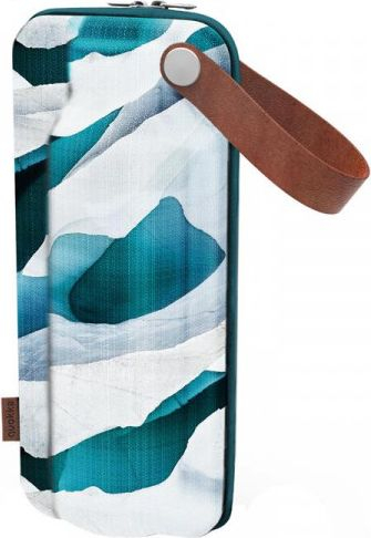 Mbajtëse shishe Dr Nona Bottle Case Iceberg, për qelq, blu