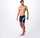 Shorce noti Aquawave Fiero M 92800482084, material i ricikluar, rezistent ndaj klorit, blu e errët