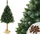 Pemë Krishtlindjesh Diamond Pine 3D, 180cm, me trung druri, jeshile