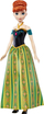Kukull Disney Frozen Anna që këndon, me këngë gjermanisht, për kalamaj 3+, me fustan jeshil