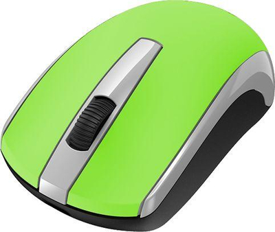 Maus Genius ECO-8100, wireless, USB, i gjelbërt