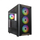 Kuti PC Montech XR WOOD, Mid Tower, 4x ventilatorë ARGB, e zezë