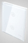 Panel xhami për roleta TouchMe TM727W, 86x86mm, i bardhë