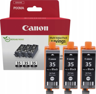 Patronë boje Canon PGI-35, paketim trefish, e zezë