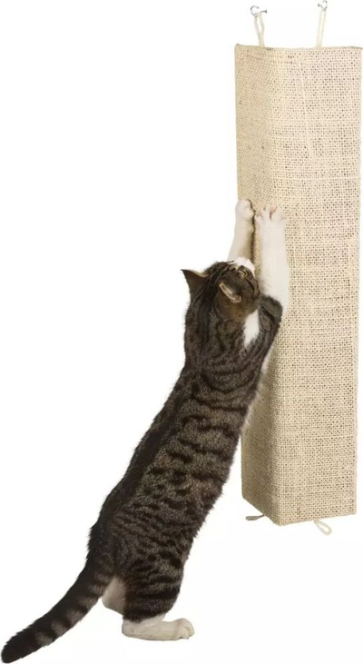 Post gërvishtëse për mace Kerbl Kevin, 28x80cm, për mur, bezhë
