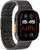 Rrip çeliku Puro TITAN për Apple Watch, 42 44 45 49 mm, mbyllje me magnet, i zi