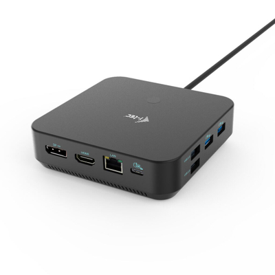 Docking station I-TEC C31TRIPLE4KDOCKPDPRO, USB-C Thunderbolt, Dual DP 4K, gri