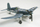 Lodër avion Tamiya Vought F4U1A Corsair, gri