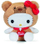Lodër plushti Trudi Hello Kitty Ettore Bear, 30cm, shumëngjyrëshe