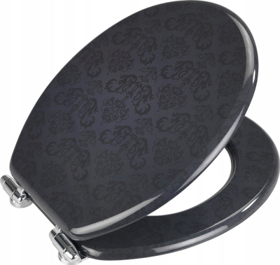 Ulese tualeti Wenko 22977100, MDF, mbyllje e butë, me dekor