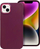 Cover telefoni për iPhone 14 Plus, TPU, me mbrojtje kamerash, vjollcë e errët