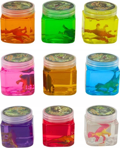 Plastelinë modeluese Lean Toys Animal World, 150g, 9 ngjyra, set me dinosaurë