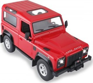 Makine me telekomandë Jamara Land Rover Defender 1:14, 2.4GHz, e kuqe