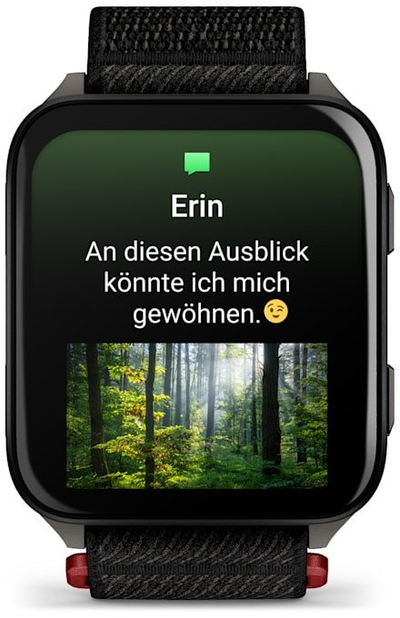 Ora e zgjuar Garmin Venu X1, me GPS, Titanium edhe e zezë
