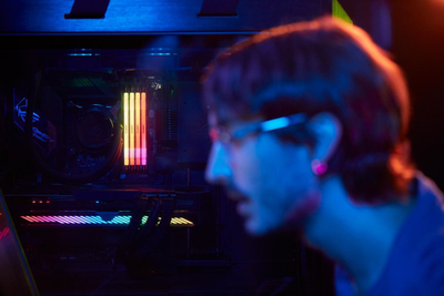 RAM десктоп Kingston Fury Renegade KF560C32RSAK2-96, 96GB DDR5, 6000MHz RGB, црна и сребрена