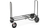 Karrocë transporti Multi-Cart R12STEALTH Stealth, kapacitet i lartë, e zezë