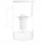 Shtambë filtruese qelqi Wessper Futureflow Aquaclassic, 3L, me filtër uji, e bardhë