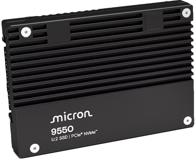 SSD Micron 9550 PRO, 3.84TB, U.2 PCIe 5.0 NVMe, i zi