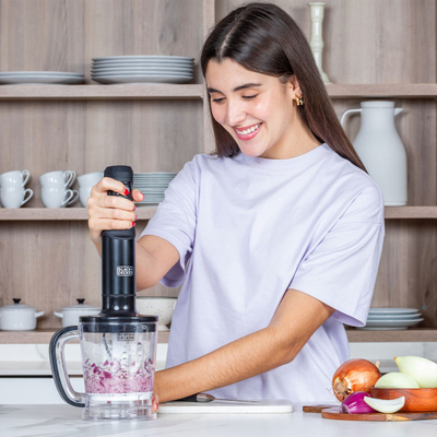 Blender dore Black+Decker BXHBA1501E, 1500W, inox, i bardhë