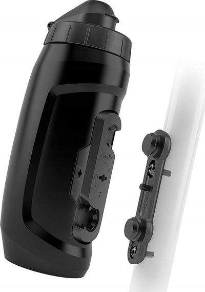 Shishe uji biçiklete Fidlock Twist Bottle 590, 590 ml, me bazë magnetike, e zezë