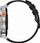 Orë inteligjente Gravity GT23 4, ekran 1.85", Bluetooth, argjendi me rrip i zi