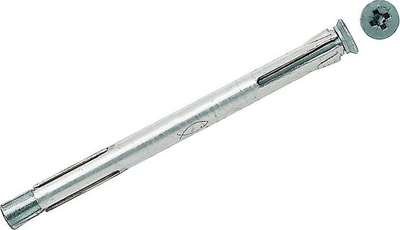 Përçin zgjerues Fischer F 10 M 92, metal, 100 copë, argjendtë