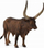 Figurinë kafshe CollectA Ankole Watusi Bull, për fëmijë 3+, shumëngjyrëshe