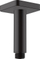 Pjesë lidhëse tavani për dush Hansgrohe Vernis Shape DN15 100mm, montim sipërfaqe, e zezë mat