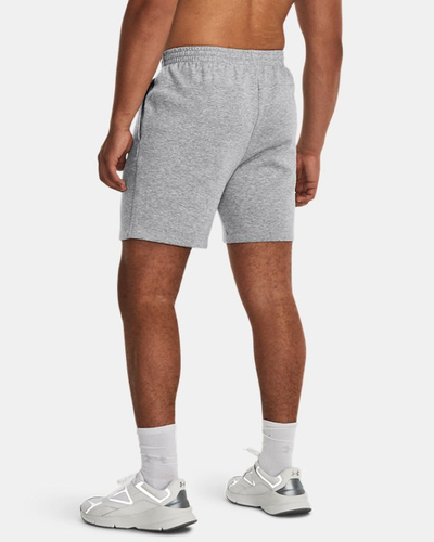 Shorta Under Armour Unstoppable Fleece për meshkuj, Mod Grey Black, madhësia S