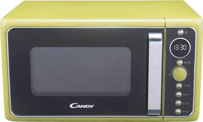 Furrë mikrovalë Candy DIVO G25CG, 25L, grill 1000W, jeshile