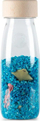 Lodër shqisore Petit Boum Spy Bottle Sea, Montessori, për beba 3m+, blu