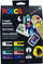 Set markera Posca PC-5M, 8 copë, me etui tekstili, shumëngjyrësh