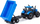 Traktor lodër POLESIE Wader Progress me rimorkio, plastik, blu