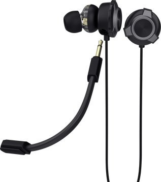 Kufje gaming Trust GXT 406 Pine, in ear, me kabllo, të zeza