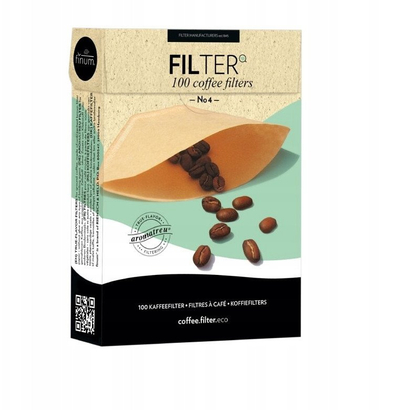 Filtra kafeje Coffee Filters No. 4 101, 100 copë, letër e pazbardhur