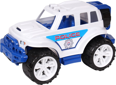 Lodër makinë policie off-road White Maksik, e bardhë