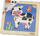 Puzzle Viga me figurën e Lopës, me 4 pjesëza
