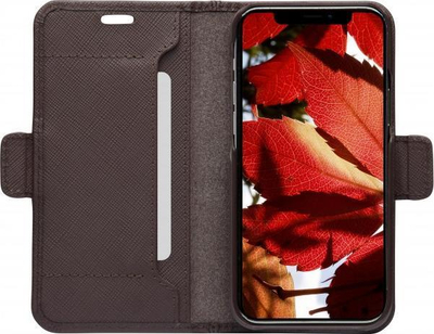 Etui telefoni dbramante Milano, për iPhone 12 mini 5.4", Dark Chocolate