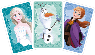 Loja me letra banjoje Cartamundi Shuffle Aqua Game Disney Frozen, për fëmijë, shumëngjyrëshe