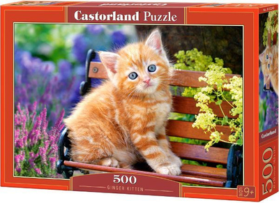 Puzzle Castorland Ginger Cat (52240), 500 elemente 