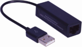 Adapter rrjeti Microconnect USBETHB, USB 2.0 në Ethernet, ngjyrë e zezë