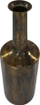 Vazo dekorative HSM Collection Bergamo Grand, 24x75 cm, metal, ngjyrë ari