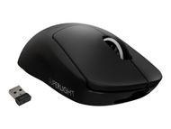 Maus Logitech PRO X SUPERLIGHT - Wireless, 2.4GHz, e zezë
