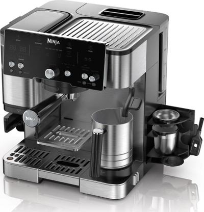 Апарати за кафе Ninja Luxe Café Essential Series ES501EU, 1.25L, 1000W, сива