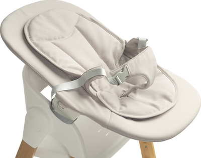 Karrige e lartë për fëmijë Caretero Tuva, 2 në 1, deri 15 kg, gri