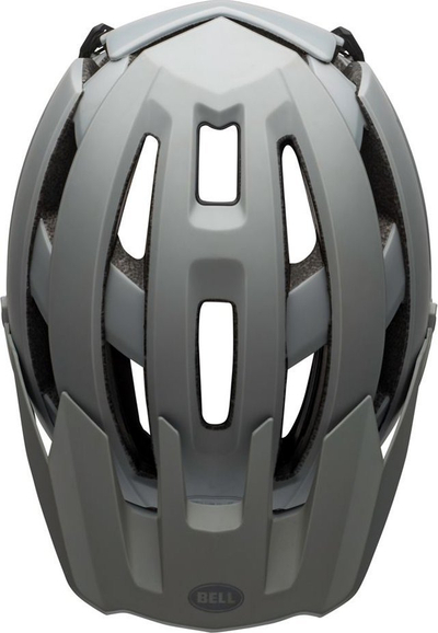 Helmetë çiklizmi Full Face Bell Super Air R Mips Spherical, MTB, e bardhë infrakuqe mat me shkëlqim
