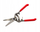 Ножици за кастрење Autotools AM-8850, 160mm, мека рачка, црвена