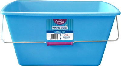 Kovë pastrimi Gosia Wiadro Waskie, 13L, drejtkëndore, blu
